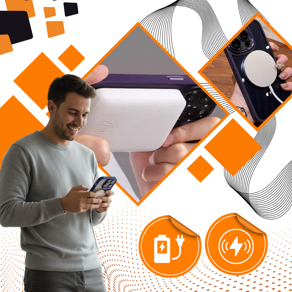 Iphone Magnetic Shockproof Case - Ozerty