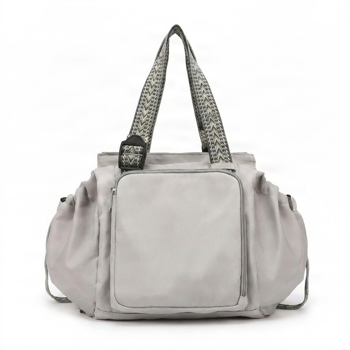 Effortlessly Organized Tote Backpack for Women -Grey - Ozerty