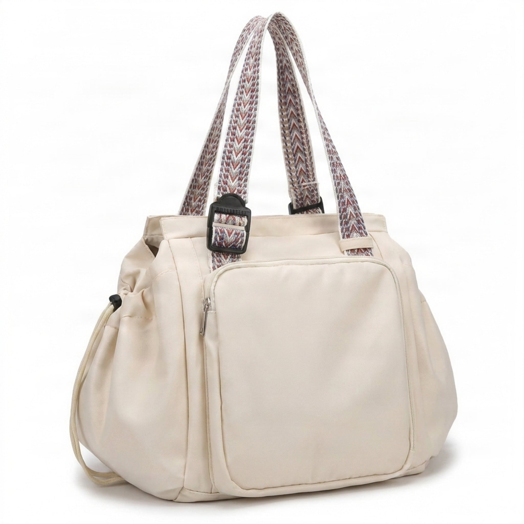 Effortlessly Organized Tote Backpack for Women -White - Ozerty