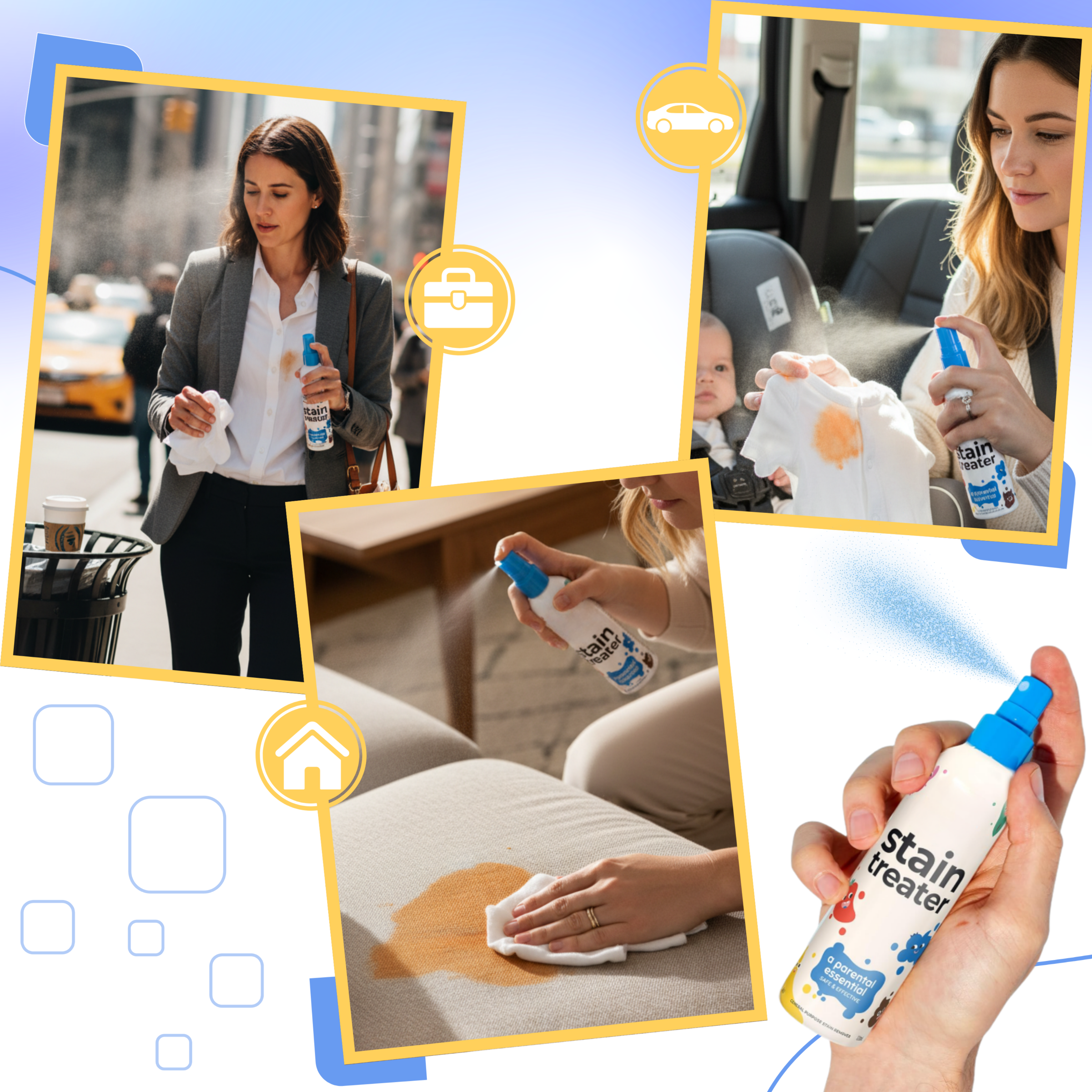 Magic Dry Stain Cleaner Spray - Ozerty