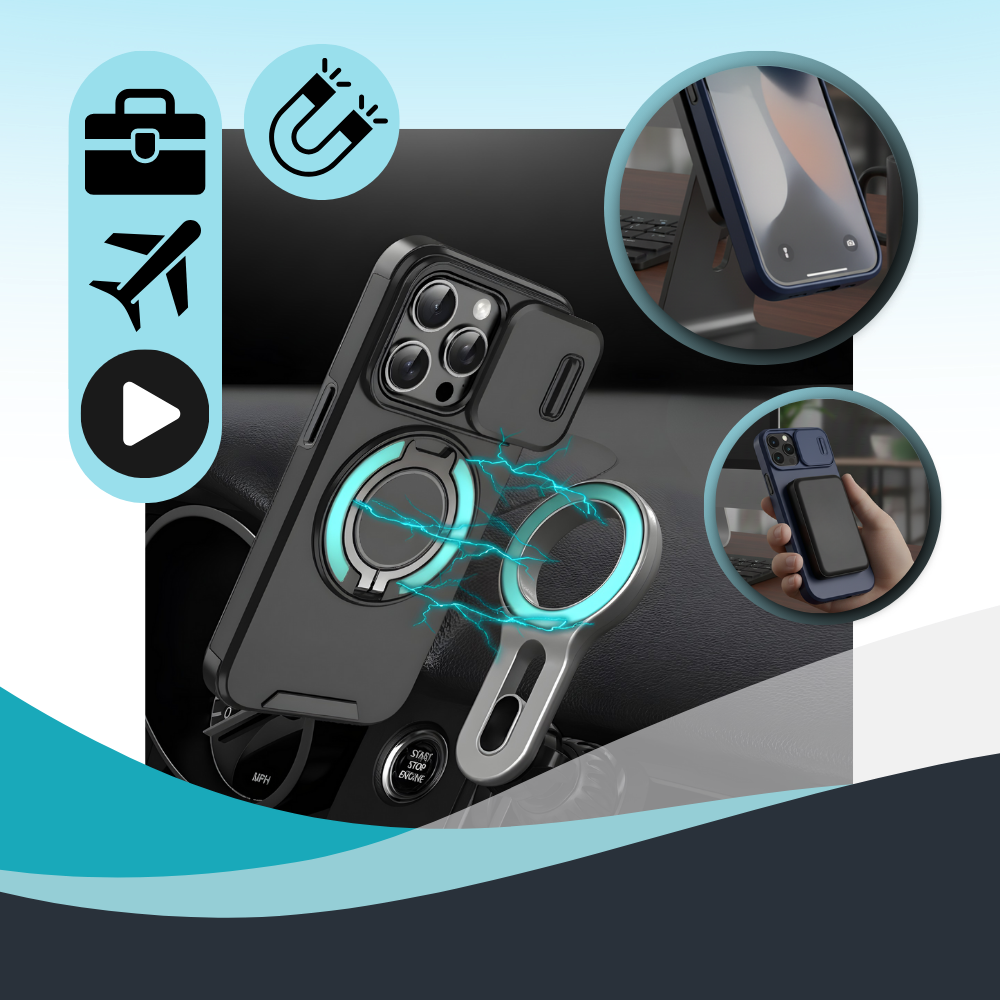 Magnetic Armor Iphone Case - Ozerty