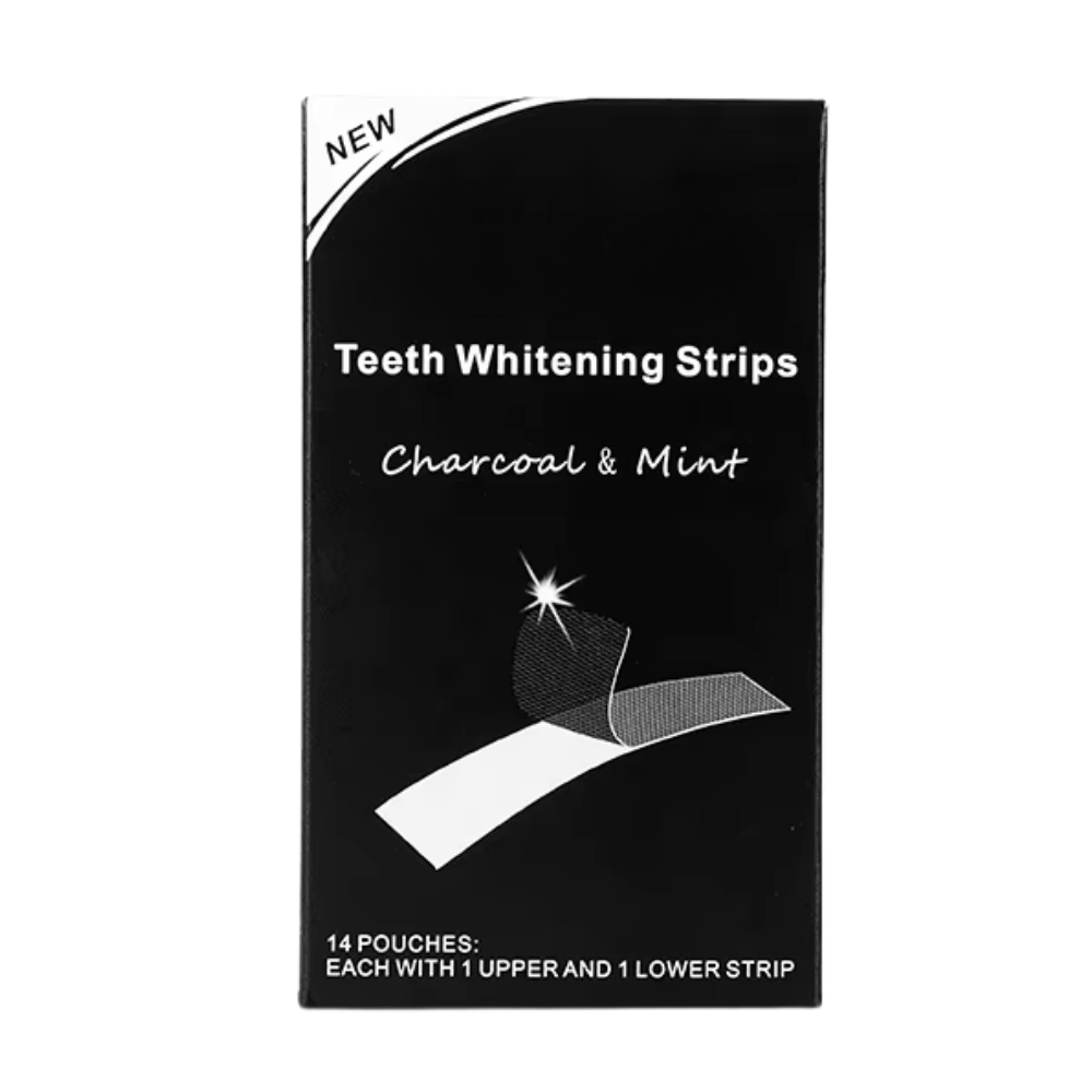Minty Charcoal Teeth Strips - Ozerty