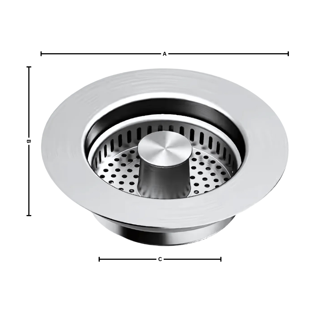Multi-Function Stainless Steel Sink Drain - Ozerty