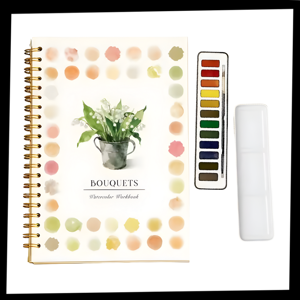 Multi-Theme Water Coloring Book - Ozerty