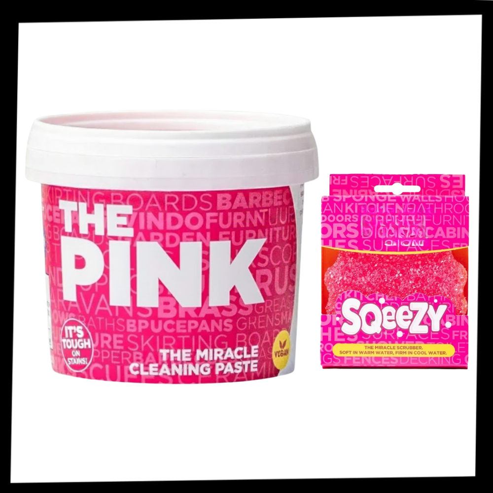 Multipurpose Pink Cleaning Paste - Ozerty