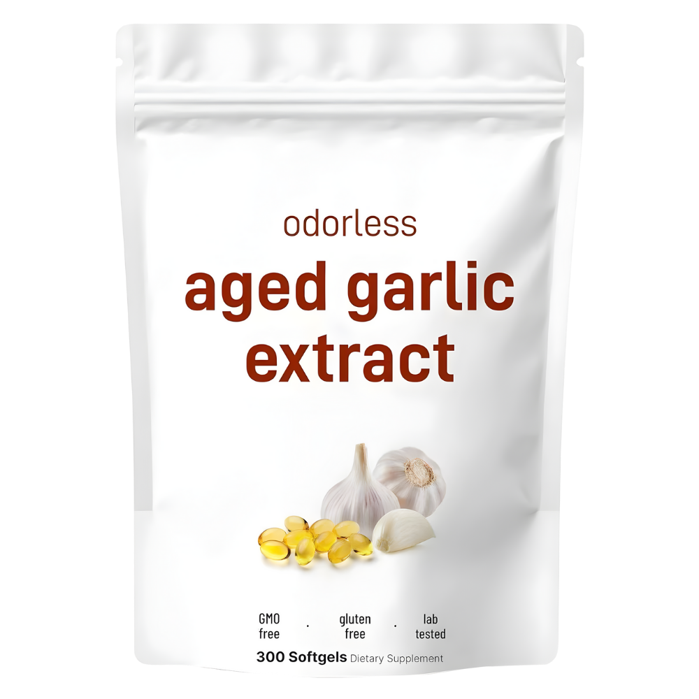 Organic Garlic Extract Soft Gels - Ozerty