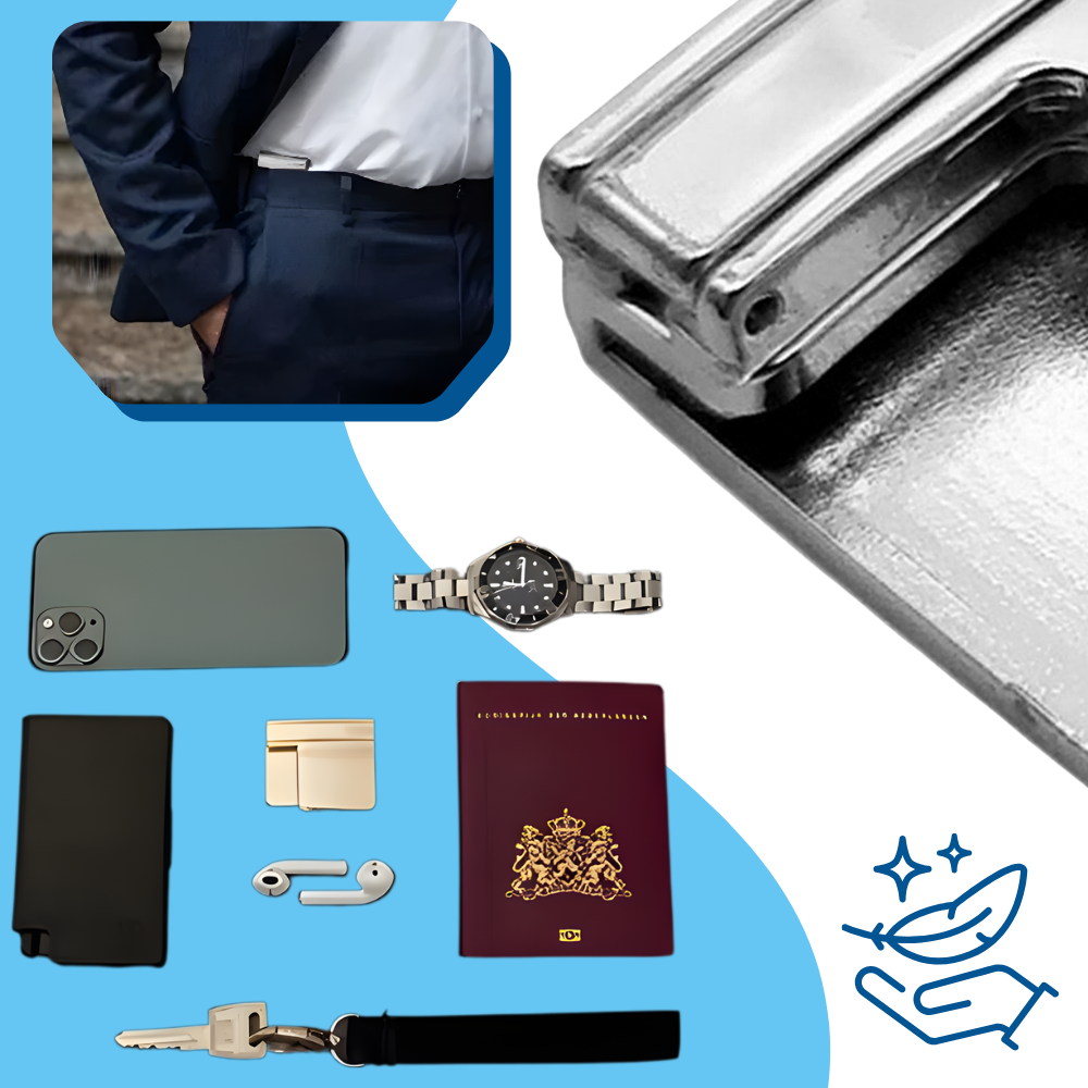 Precise Clean Tailor Invisible Clip Belt - Ozerty