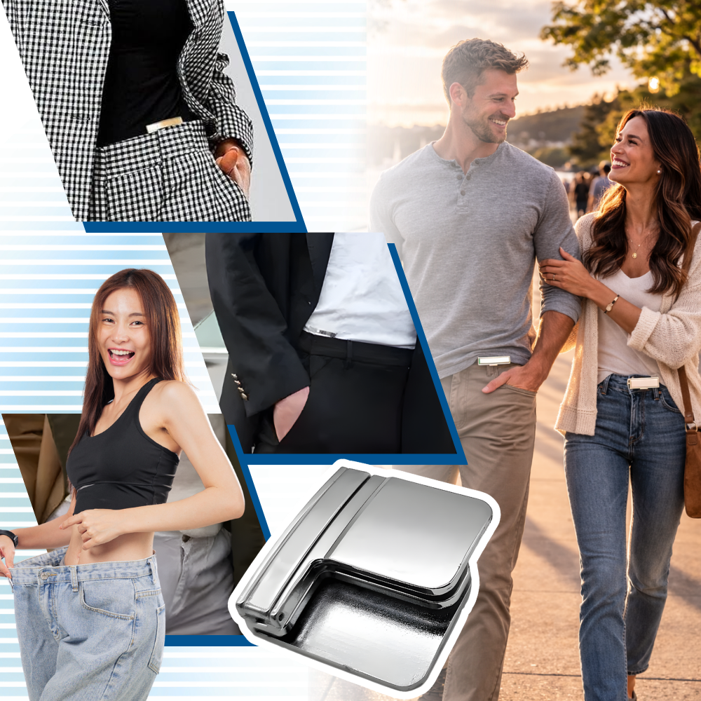 Precise Clean Tailor Invisible Clip Belt - Ozerty