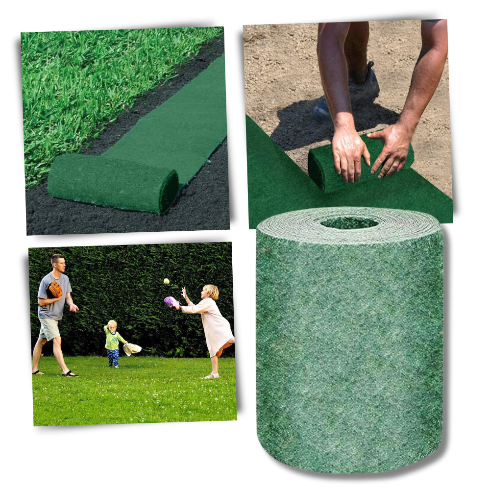 Quick Fix Green Grass Seed Mat - Ozerty