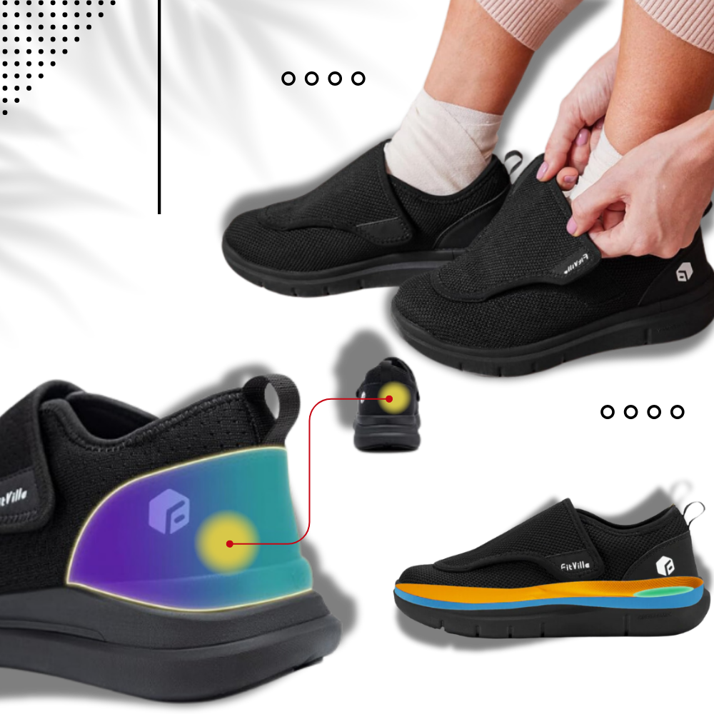 Quick Heel Relief Diabetic Shoes - Ozerty