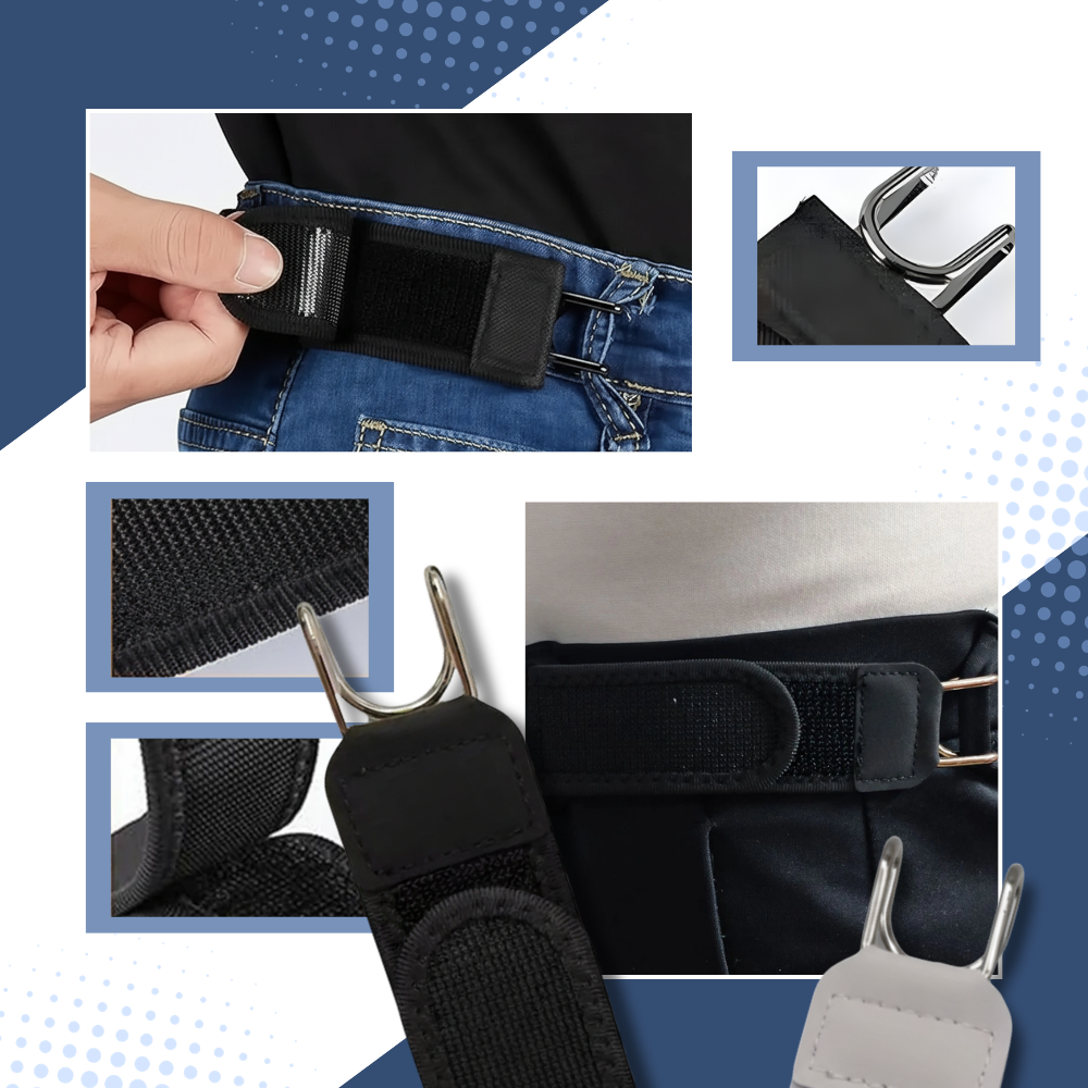 Reinforced Easy Wear Men Side Belt - Ozerty