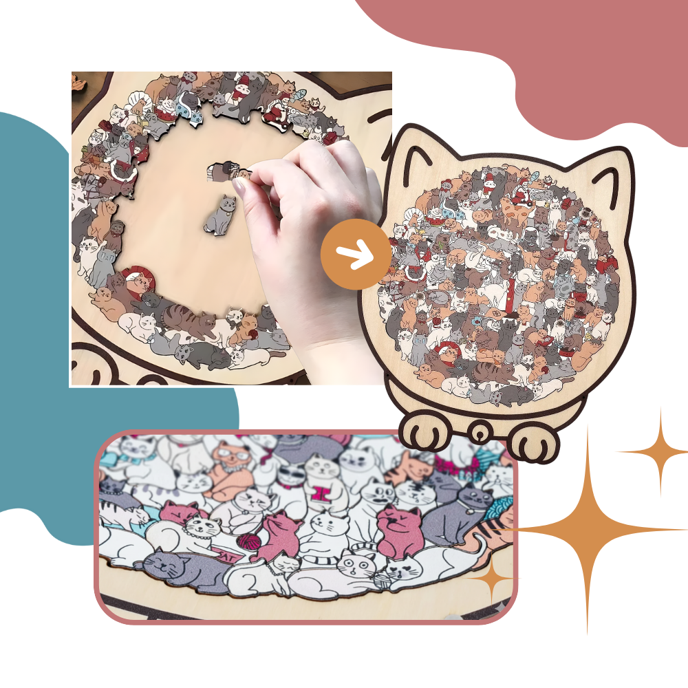 Relaxing Jigsaw Cat Puzzle  - Ozerty
