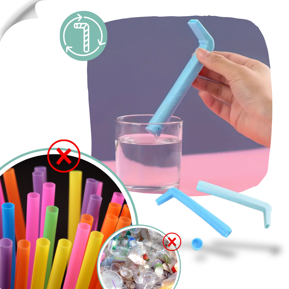 Reusable Hiccaway Straw - Ozerty