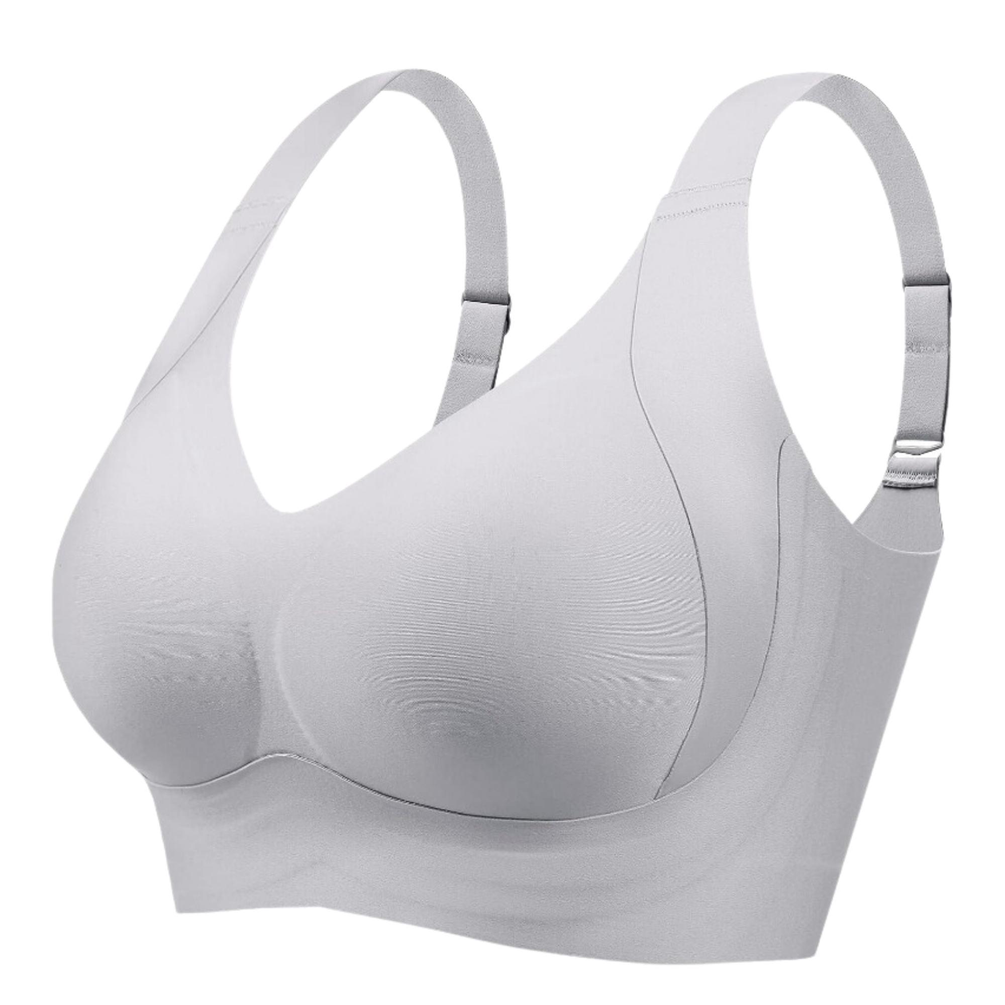 Seamless Breathable Shaper Bra -Grey - Ozerty