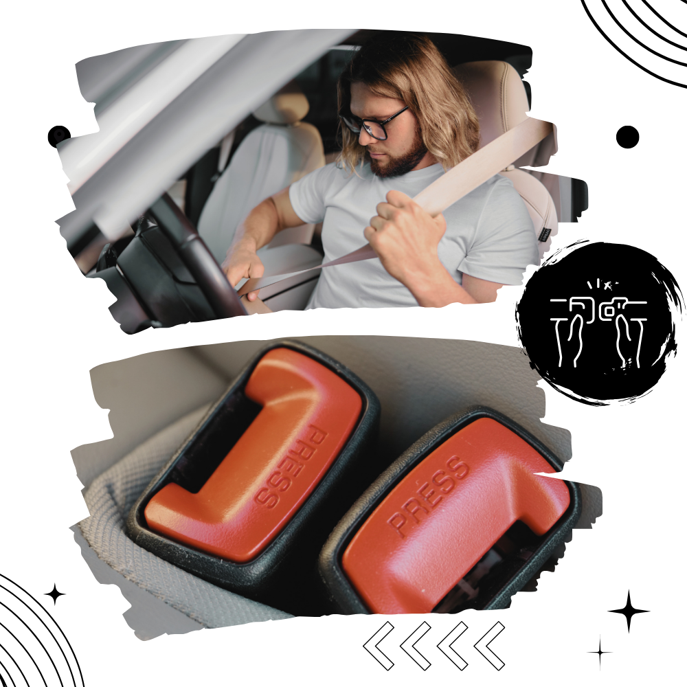 Secure Locking Seatbelt Extender  - Ozerty