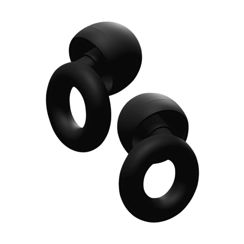 Silicone Serenity Plugs -Black - Ozerty