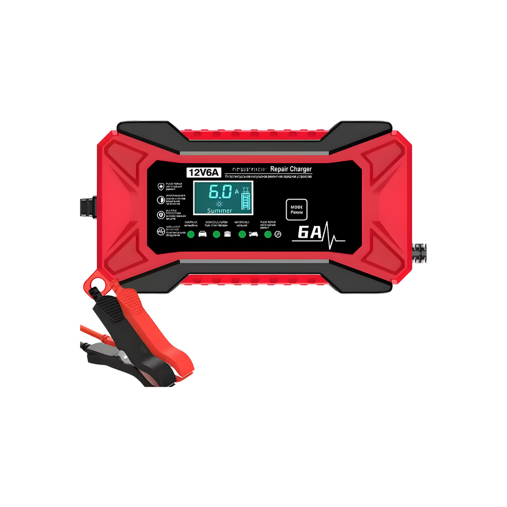 Smart 12V Battery Revive Charger - Ozerty