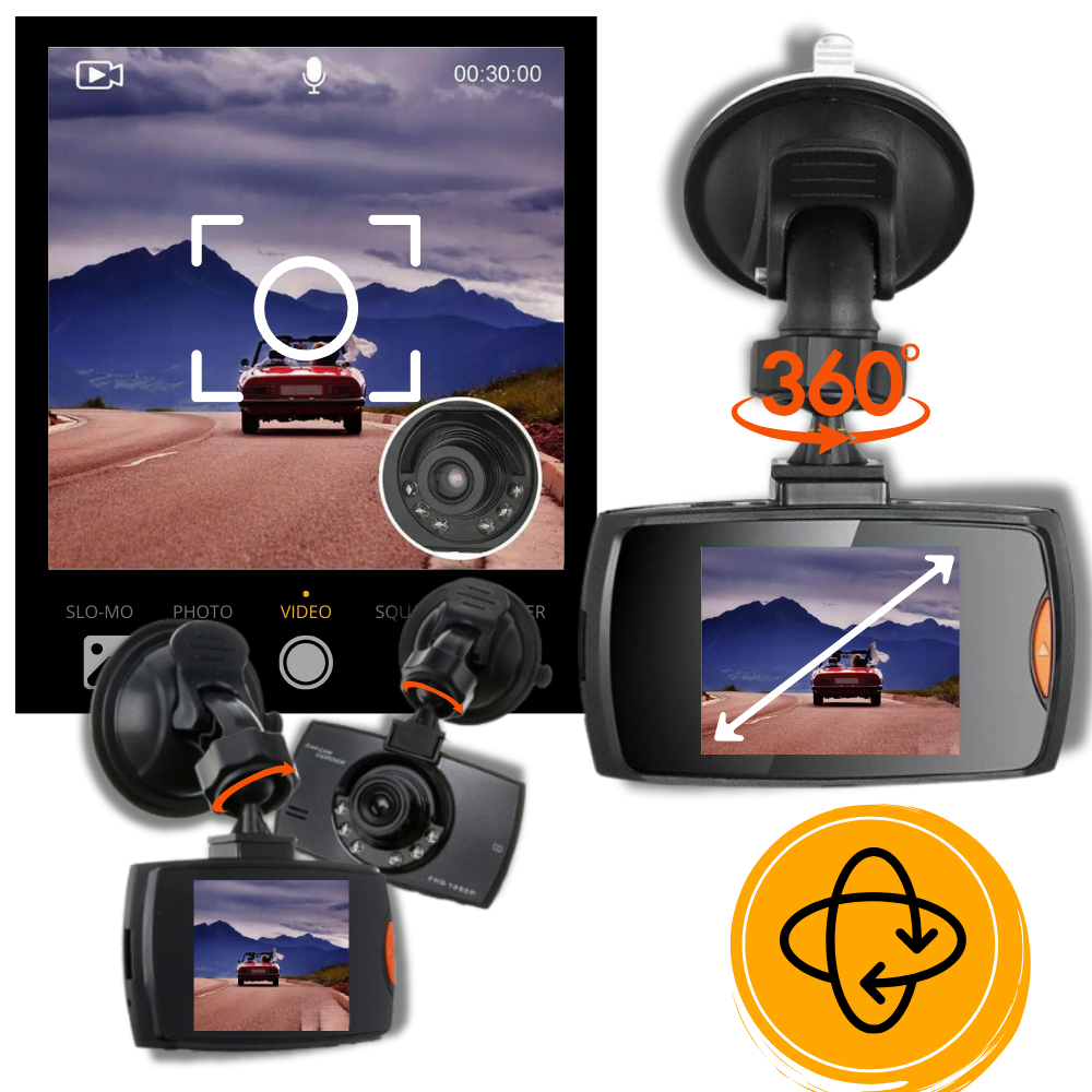 Smart HD 1080p Driving Recorder - Ozerty