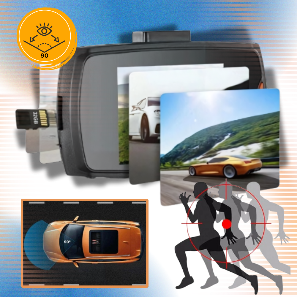 Smart HD 1080p Driving Recorder - Ozerty