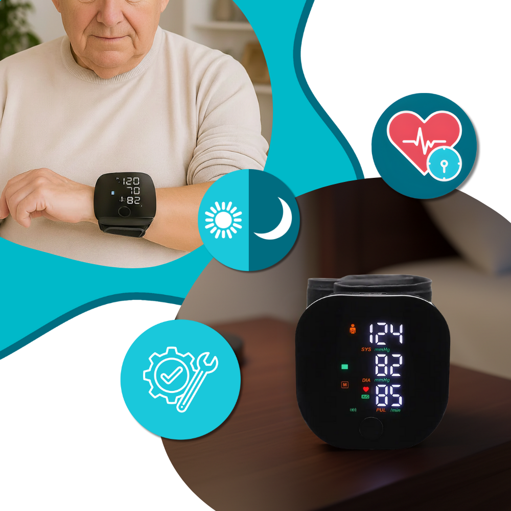 Smart Wrist BP Monitor - Ozerty