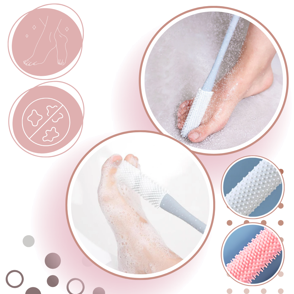 Soft Bristles Foot Brush - Ozerty