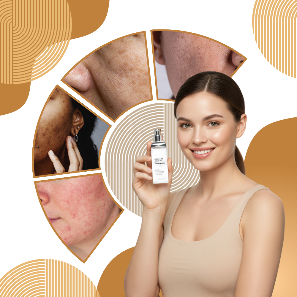 SPF 30 Color Changing Foundation - Ozerty