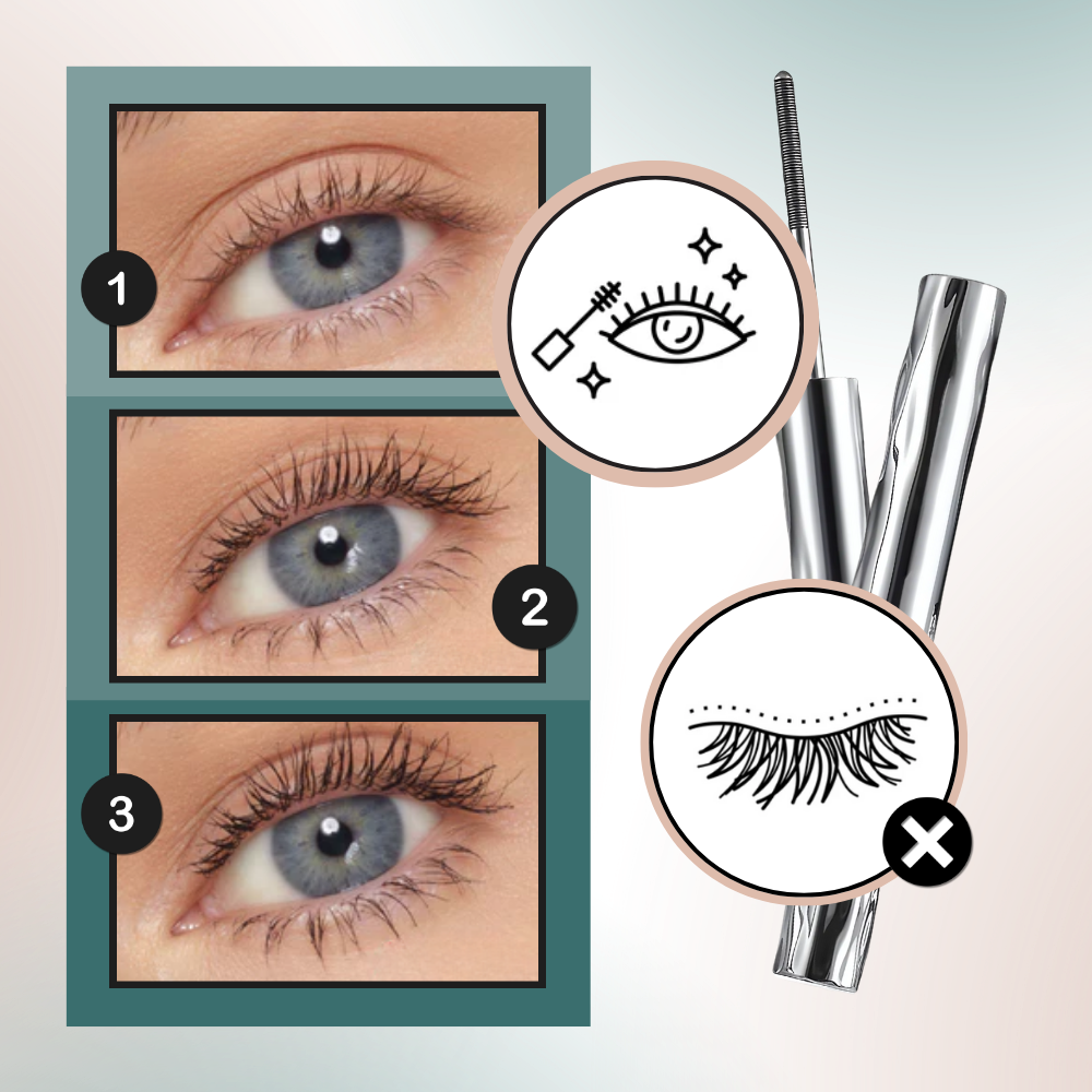 Steel Brush Lengthening Mascara  - Ozerty