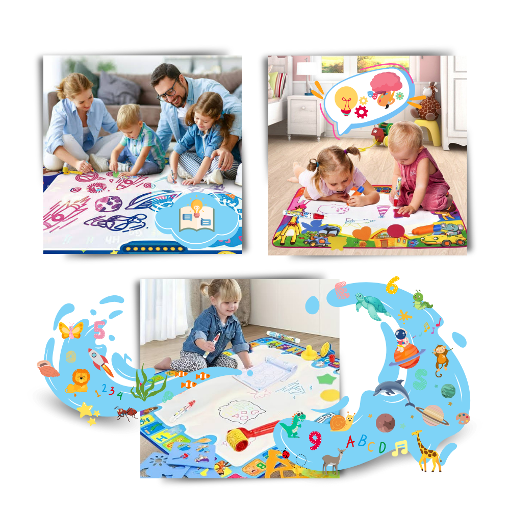 Stimulating Water Doodle Mat - Ozerty