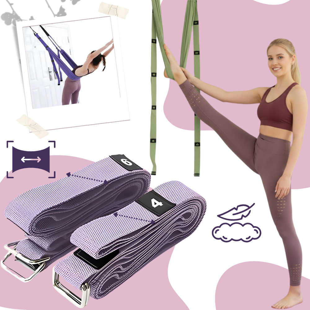 Strong Adjustable Yoga Hammock - Ozerty