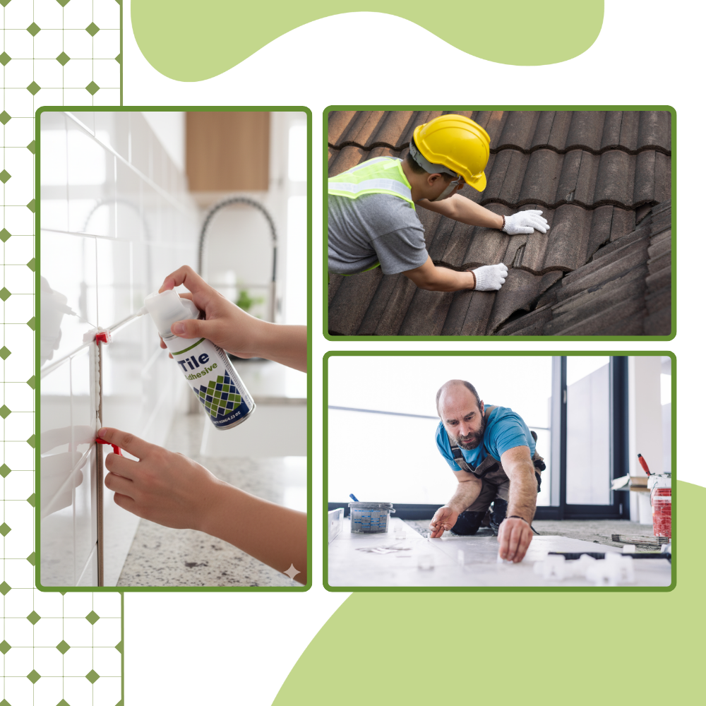 Strong Bond Waterproof Tile Glue - Ozerty