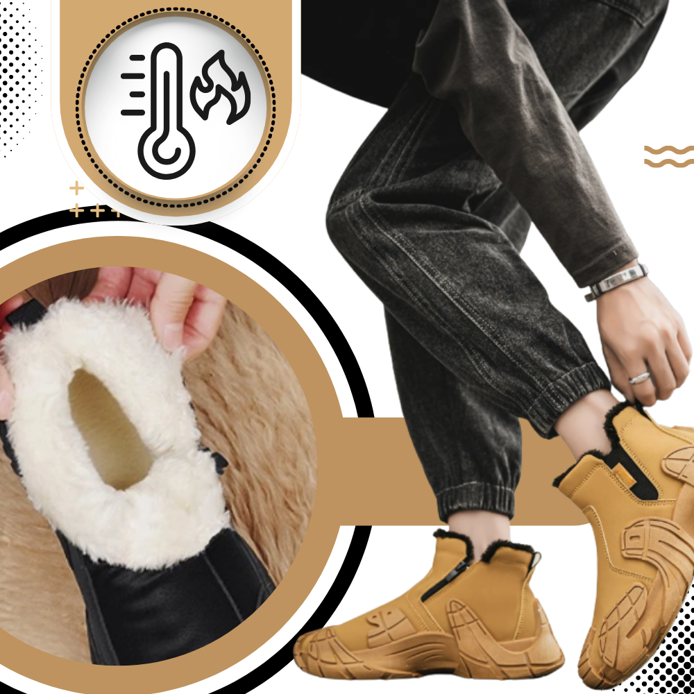 Stylish Waterproof Men's Boots - Ozerty