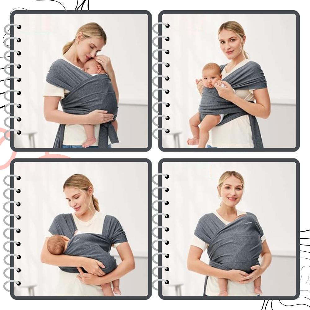 Supportive Breathable Baby Sling - Ozerty