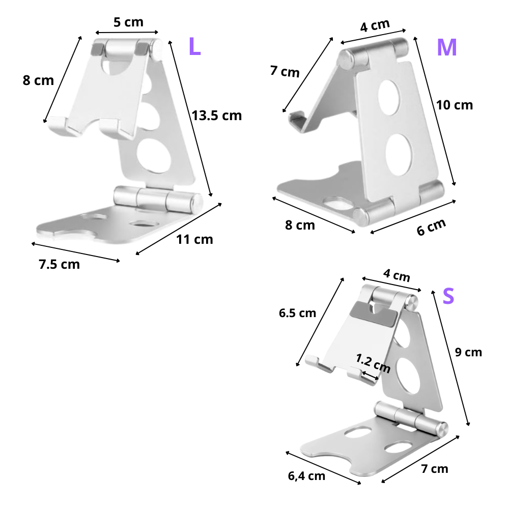 Swivel and Folding Phone Stand