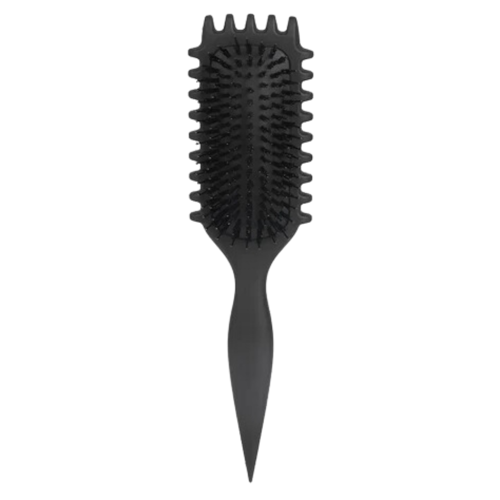 Tangle-Free Curl Defining Brush -Black - Ozerty