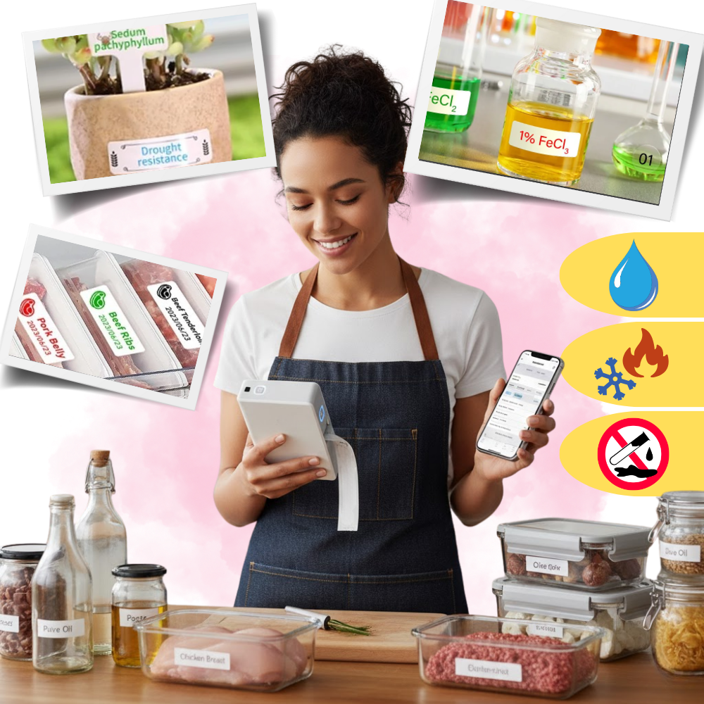 Thermal Portable Label Printer - Ozerty