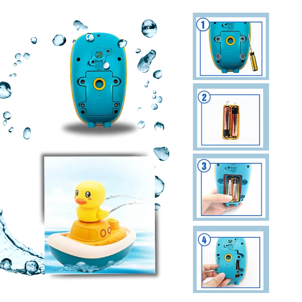 Triple Splash Duck Bath Toys  - Ozerty