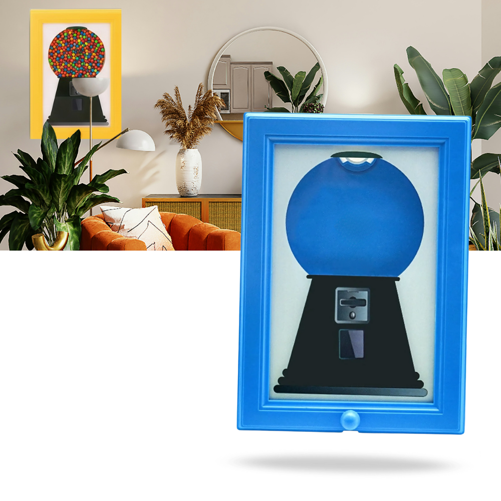 Wall-Mounted Candy Frame Dispenser  - Ozerty