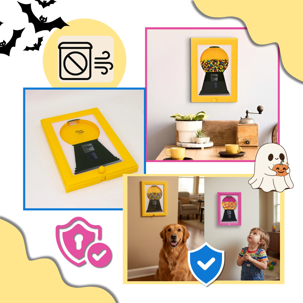 Wall-Mounted Candy Frame Dispenser  - Ozerty