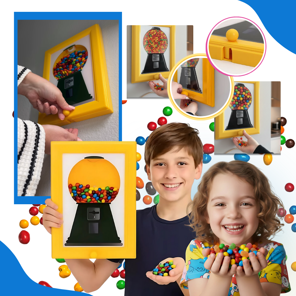 Wall-Mounted Candy Frame Dispenser  - Ozerty