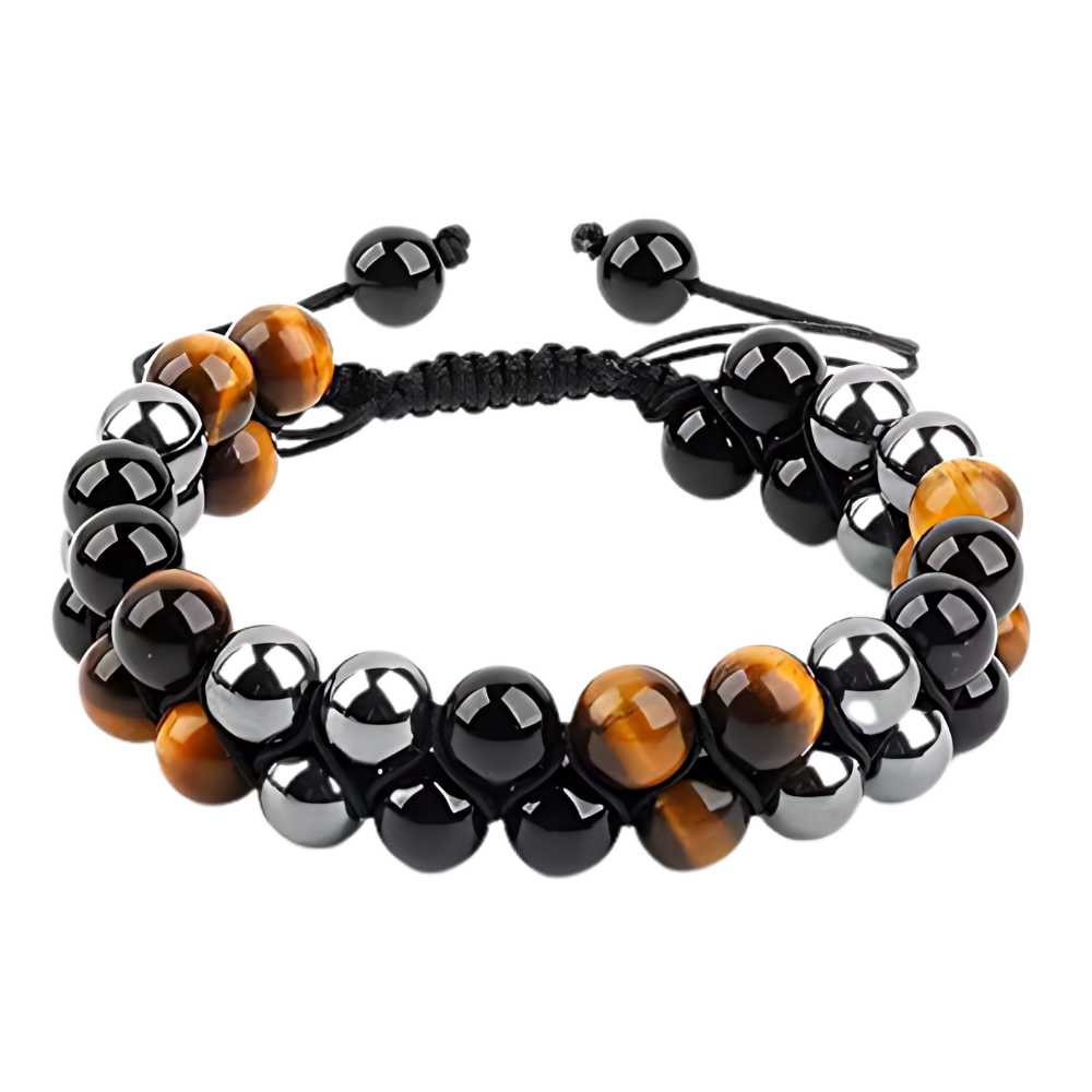 Water Resistant Bracelet Protection -Ebony Chestnut - Ozerty