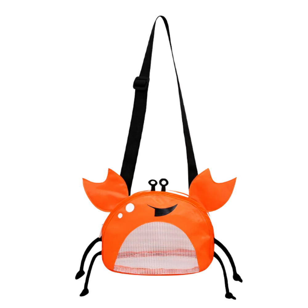 Waterproof Crab Child Beach Bag -Orange - Ozerty