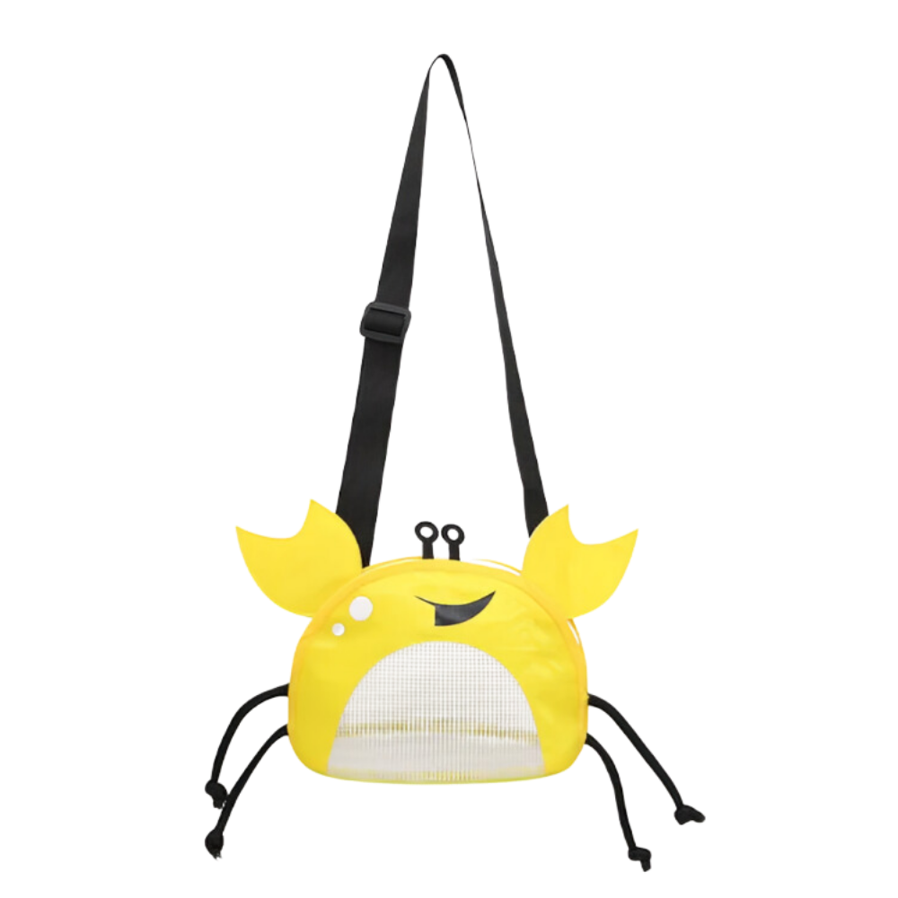 Waterproof Crab Child Beach Bag -Yellow - Ozerty