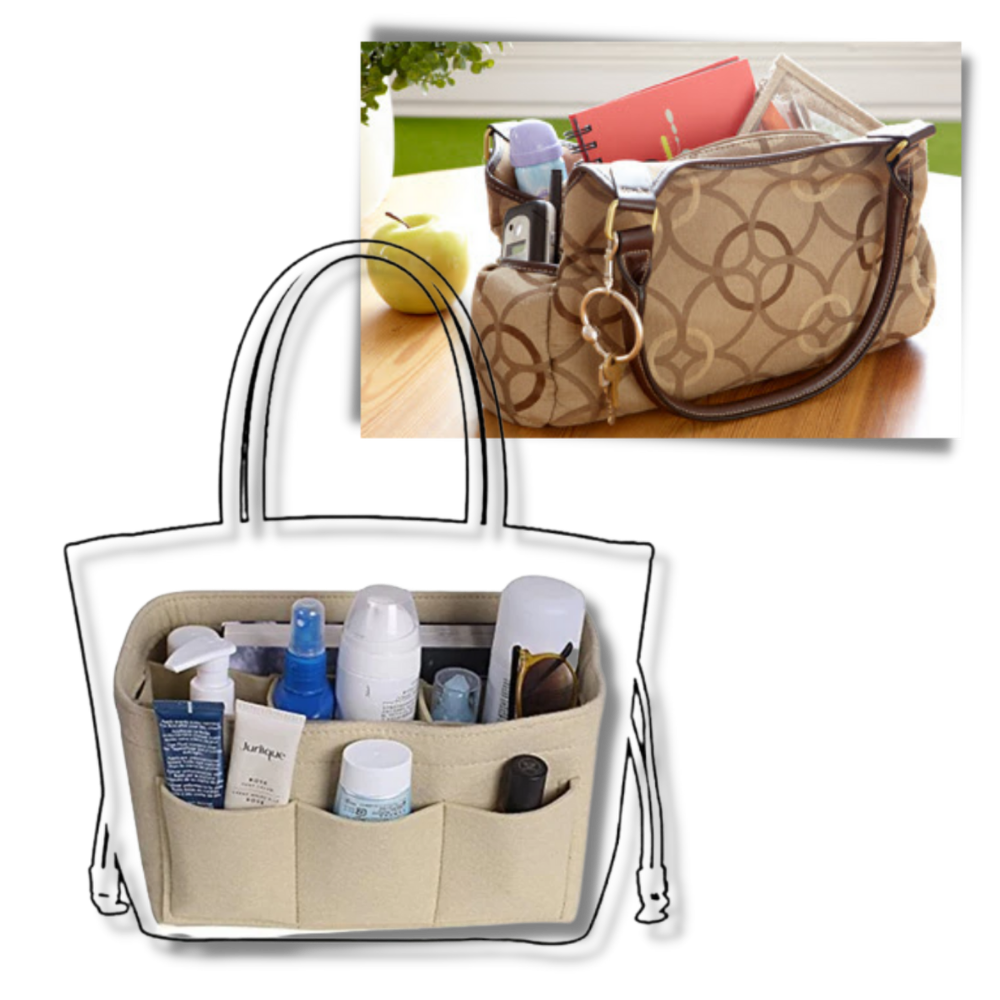 Hand Bag Organiser Insert