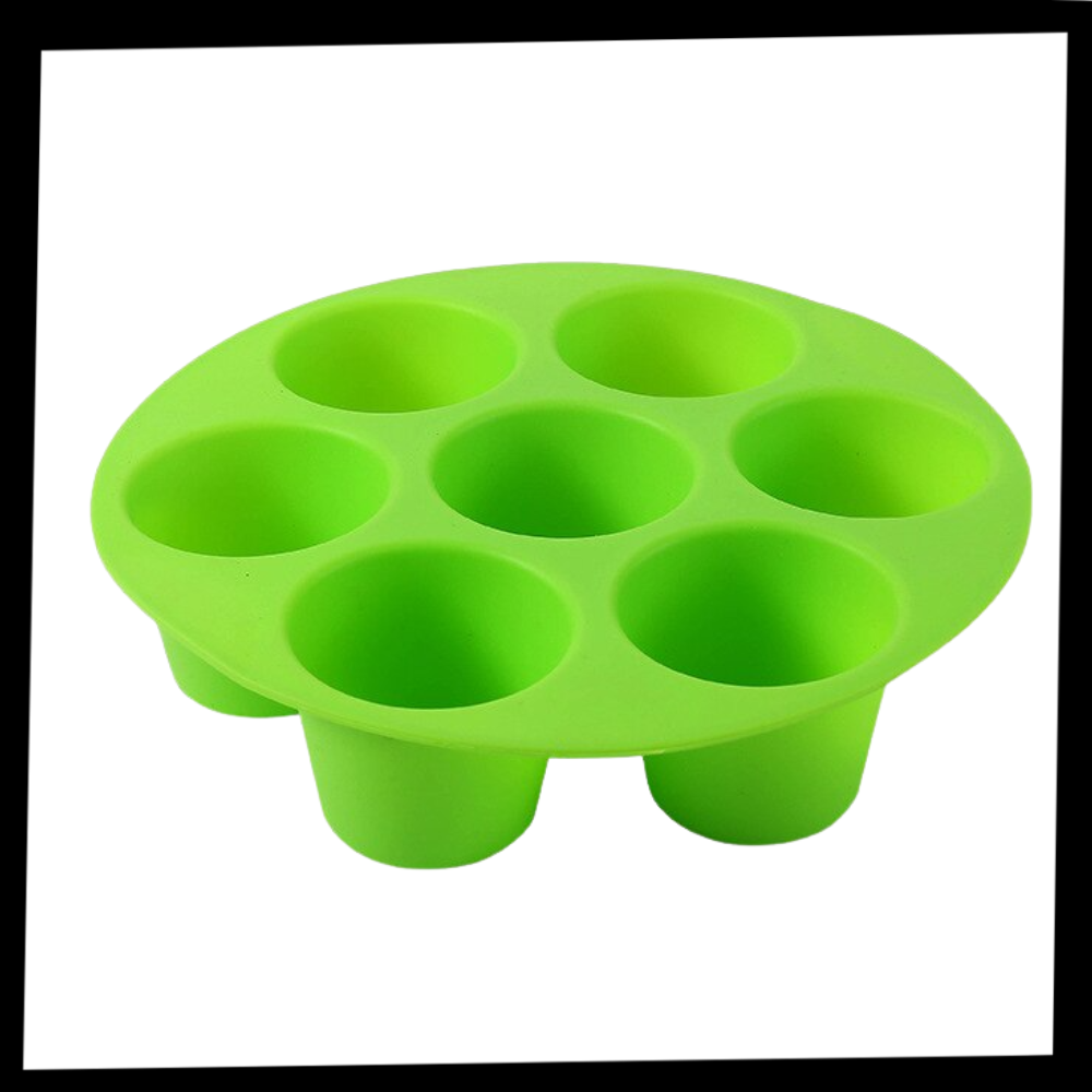 Round Silicone Cupcake Tray