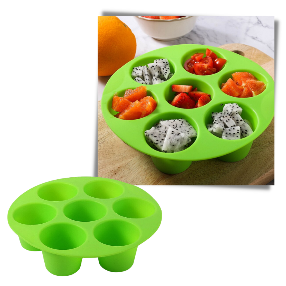 Round Silicone Cupcake Tray