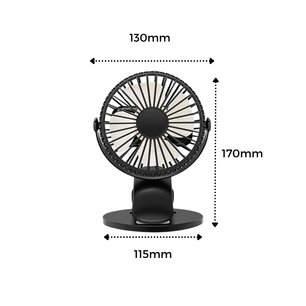 Portable Rechargeable USB Fan