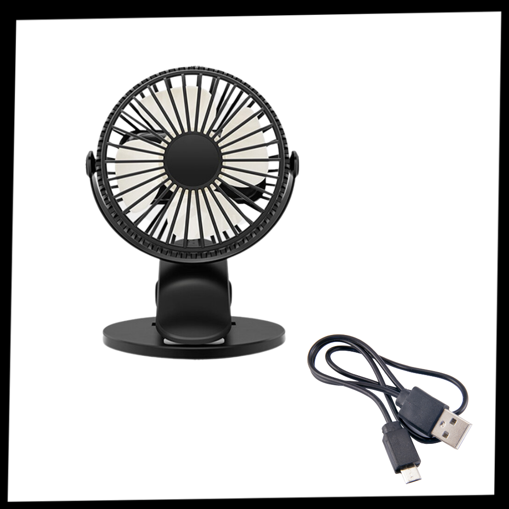 Portable Rechargeable USB Fan