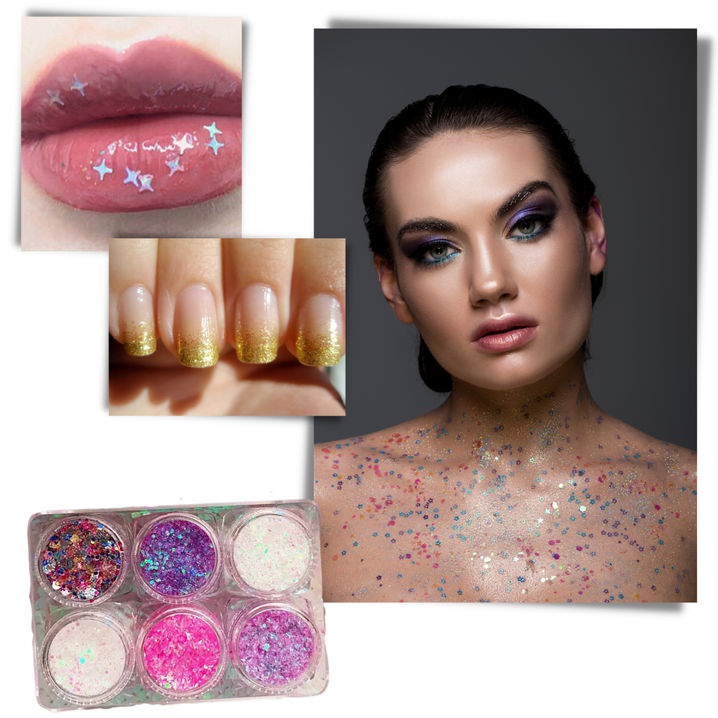 Face and Body Glitter Set