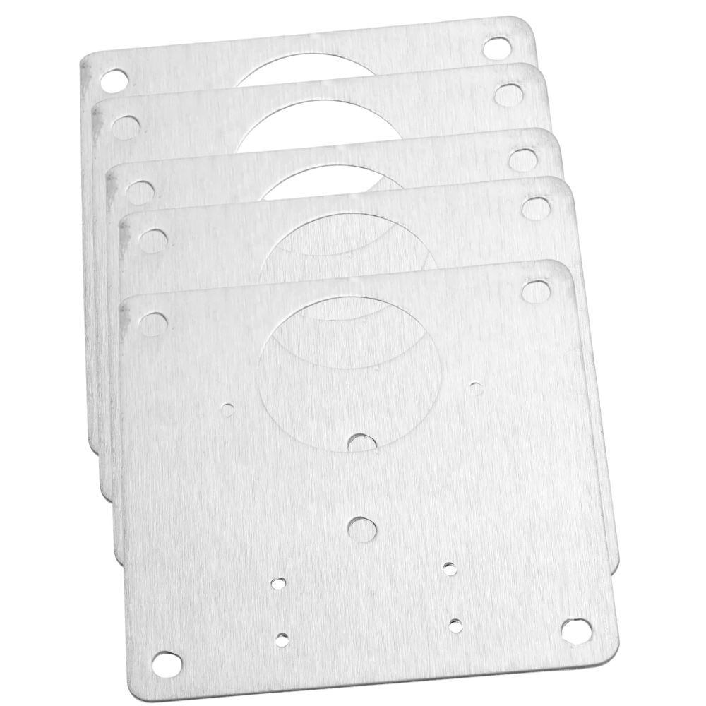 Set of Hinge Repair Plates