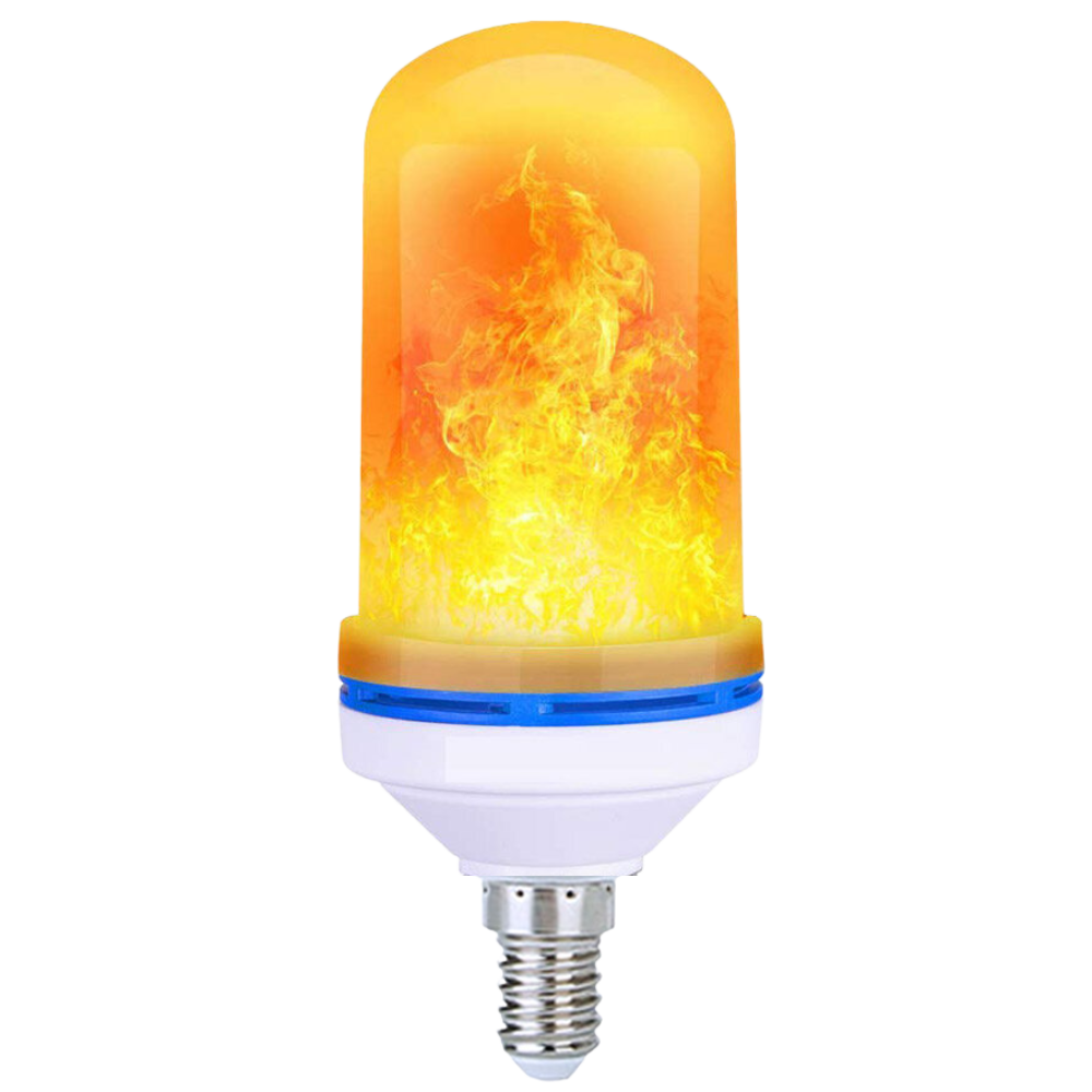 LED Lamp with Flame Effect